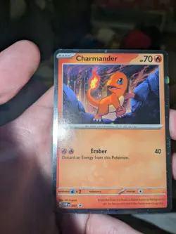 Charmander SVP047 Black Star Promo Scarlet & Violet Holo Pokemon Card - Image 1