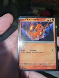 Charmander SVP047 Black Star Promo Scarlet & Violet Holo Pokemon Card - Image 3