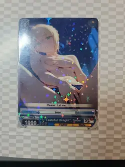 Glow In The Dark Holo Weiss Schwarz Custom Waifu Card DIY - Image 1