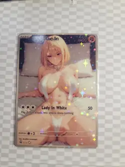 Cha Hae-In Anime Waifu Card Custom Pokemon Trainer DIY Glow In The Dark - Image 5