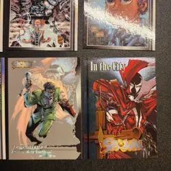 SPAWN CCG Card Japanese Edition Epoch 1998 Set of 8 - Image 10