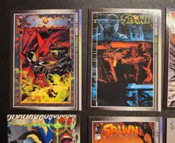 SPAWN CCG Card Japanese Edition Epoch 1998 Set of 8 - Image 2