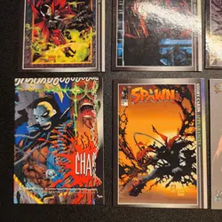 SPAWN CCG Card Japanese Edition Epoch 1998 Set of 8 - Image 4
