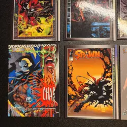 SPAWN CCG Card Japanese Edition Epoch 1998 Set of 8 - Image 9