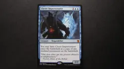 Near Mint Magic the Gathering Clever Impersonator mythic Tarkir MTG card NM - Image 1