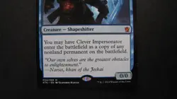 Near Mint Magic the Gathering Clever Impersonator mythic Tarkir MTG card NM - Image 10