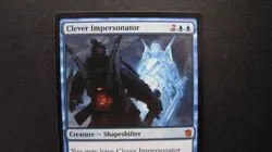 Near Mint Magic the Gathering Clever Impersonator mythic Tarkir MTG card NM - Image 3