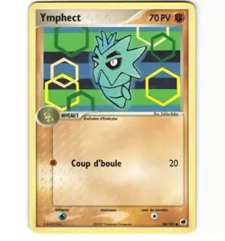 Pokemon French Pupitar 58/101 Dragon Frontiers HP Non-holo Card - Image 1