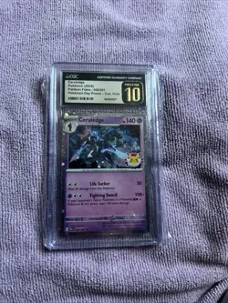 CGC 10 PRISTINE Ceruledge 040/091 Cosmos Holo Pokemon Day Promo 2024 Card - Image 1