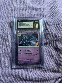 CGC 10 PRISTINE Ceruledge 040/091 Cosmos Holo Pokemon Day Promo 2024 Card - Image 3