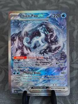 Pokemon TCG Chien-Pao EX 261/193 Paldea Evolved Special Illustration Rare Card - Image 11
