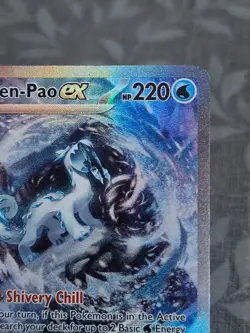Pokemon TCG Chien-Pao EX 261/193 Paldea Evolved Special Illustration Rare Card - Image 13