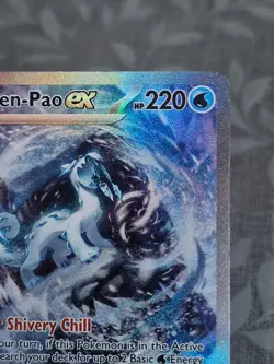Pokemon TCG Chien-Pao EX 261/193 Paldea Evolved Special Illustration Rare Card - Image 3