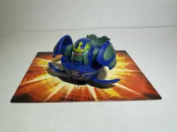 Bakugan Aquos Blue Sirenoid B2 450G Blue Battle Brawlers W/ Card RARE - Image 13