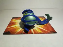 Bakugan Aquos Blue Sirenoid B2 450G Blue Battle Brawlers W/ Card RARE - Image 14