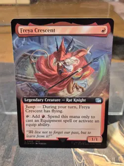 U 0460 Freya Crescent EXTENDED ART FOIL Final Fantasy Card MTG FFIX Red Knight - Image 1