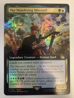 Magic Final Fantasy - The Wandering Minstrel (Extended Art Foil) R 0515 - Image 1