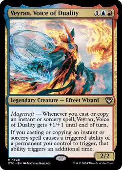 MTG Outlaws of Thunder Junction Commander - Veyran, Voice of Duality - Image 2