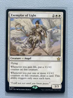 Near Mint, English - 1 x MTG Exemplar of Light Magic: The Gathering Foundations - Image 1