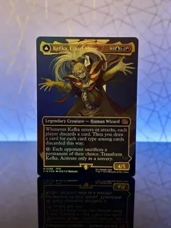 Kefka, Court Mage #0398 FIN Borderless (Foil) - MTG Final Fantasy✨ - Image 1