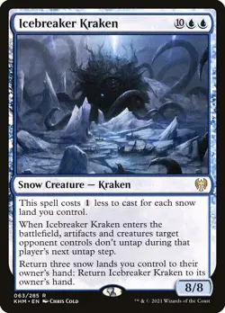 1x NM Icebreaker Kraken - Kaldheim [MTG] pack fresh - Image 1
