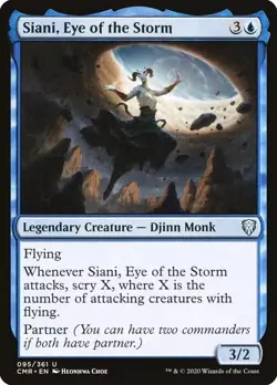 1x NM Siani, Eye of the Storm - Commander Legends [MTG] pack fresh Uncommon - Image 1