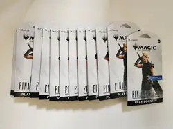 Magic the Gathering Final Fantasy Play Booster Pack  Lot Of 12 New/Sealed FF MTG - Image 1
