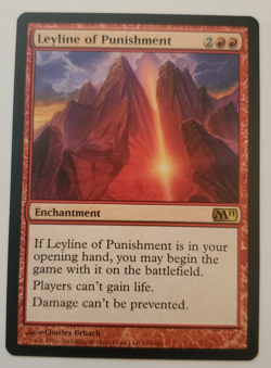 1x Leyline of Punishment Core Set 2011, M11, MTG Magic the Gathering LP - Image 2