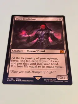 1x Dark Confidant - Final Fantasy - Regular - Mythic Rare - Pack Fresh! - Image 2