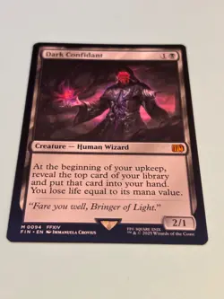1x Dark Confidant - Final Fantasy - Regular - Mythic Rare - Pack Fresh! - Image 6