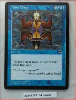 MTG Time Warp Tempest Rare Magic The Gathering LP - Image 5