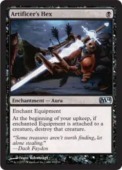 ARTIFICER'S HEX X 4 N/M- MAGIC 2014 MAGIC THE GATHEING - Image 2
