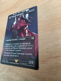 Magic The Gathering Final Fantasy Vincent Valentine Surge Foil Borderless - Image 3