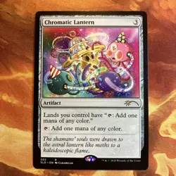 MTG Chromatic Lantern Secret Lair: A Box of Rocks Near-Mint Rare!! - Image 1