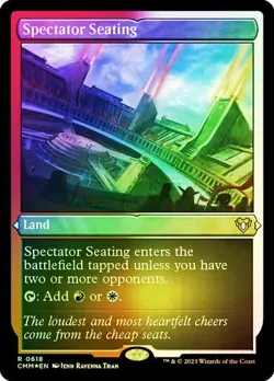 FOIL ETCHED Spectator Seating ~ Commander Legends 1 [ NearMint ] [ Magic MTG ] - Image 1
