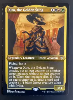 MTG Dominaria United - Xira the Golden Sting - Etched Foil Rare - Image 2