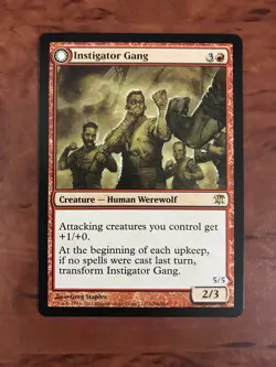 Instigator Gang / Wildblood Pack MTG Magic the Gathering Card NM Mint Innistrad - Image 3