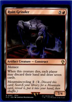 Ruin Grinder | 297 | Rare | MTG X Final Fantasy - Image 2