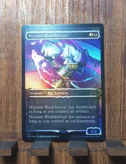 Nezumi Bladeblesser SHOWCASE FOIL, Kamigawa: Neon Dynasty, NM/M - Image 3