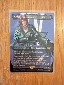 MTG Ardyn the Usurper - Borderless Surge Foil. Final Fantasy. NM+ - Image 2