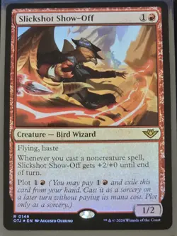 Slickshot Show-Off (Foil) - MTG - Outlaws Of Thunder Junction - Near Mint - Eng - Image 1