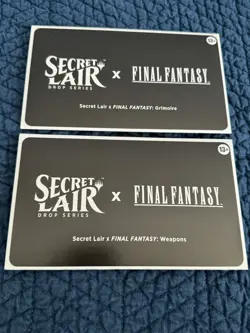 MTG Secret Lair x Final Fantasy Lot: Weapons & Grimoire - Non-Foil Edition - Image 1