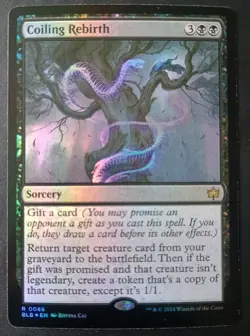 MTG Bloomburrow - Coiling Rebirth - Foil Rare - Image 2