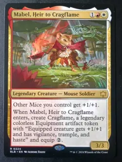 MTG Bloomburrow - Mabel, Heir To Cragflame - Rare - Image 2