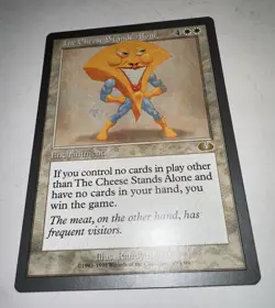 MTG X1 * The Cheese Stands Alone X1 NM/M  NP Unglued Regular  SellbyCyn - Image 2