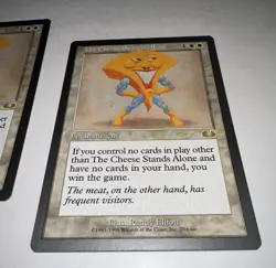 MTG X1 * The Cheese Stands Alone X1 NM/M  NP Unglued Regular  SellbyCyn - Image 3