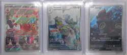 Pokémon TCG Scarlet&Viloet Illustration Rare Lot Of 3 - Image 8