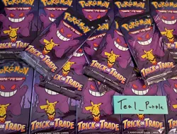 200 Pokemon TCG 2022 Trick or Trade Halloween BOOster Bundle Packs - Image 1