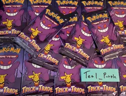 200 Pokemon TCG 2022 Trick or Trade Halloween BOOster Bundle Packs - Image 3