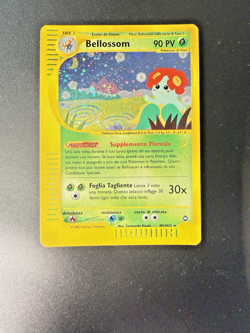 Pokemon Bellossom H5/H32 Aquapolis Rare Holo ITALIAN Language Vintage - Image 7